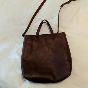 Madewell ziptop transport cross body